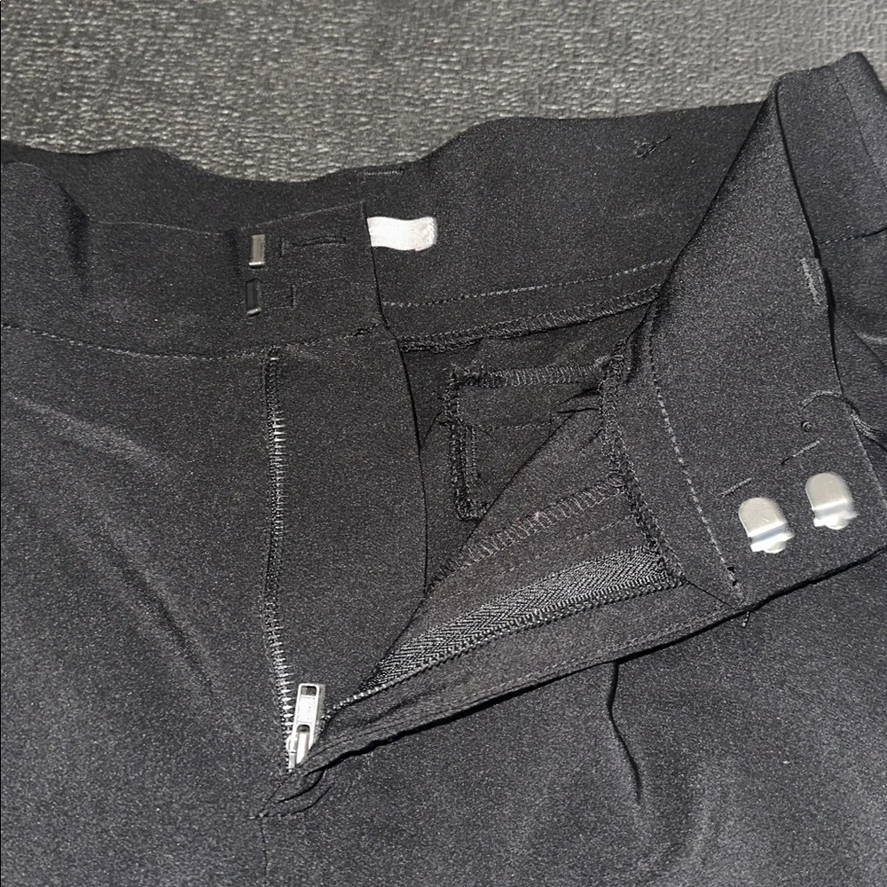 Maurices Sleek Black Pants 8 short - Picture 3 of 10